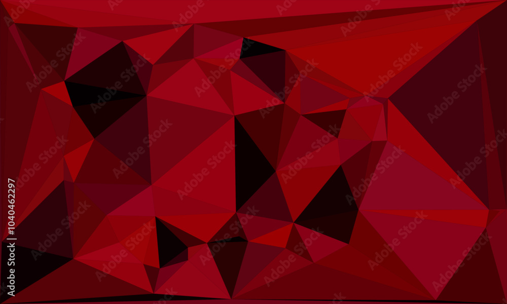 Fototapeta premium Vibrant Polygonal Background Set in Multiple Colors for Modern and Abstract Design Projects