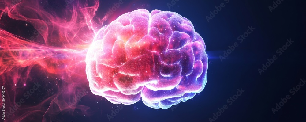A vibrant depiction of a brain with colorful energy bursts, symbolizing mental power and cognitive connections. A vibrant depiction of a brain with colorful energy bursts, symbolizing mental power and cognitive connections.