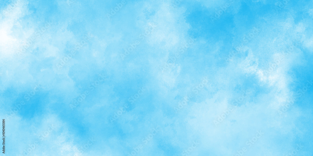 Blue grunge texture with grainy watercolor stains, The summer is colorful clearing day Good weather with natural clouds, Abstract beautiful light blue cloudy sky clouds with stains. Blue grunge texture with grainy watercolor stains, The summer is colorful clearing day Good weather with natural clouds, Abstract beautiful light blue cloudy sky clouds with stains.