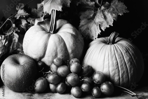 Pumpkins and Grapes