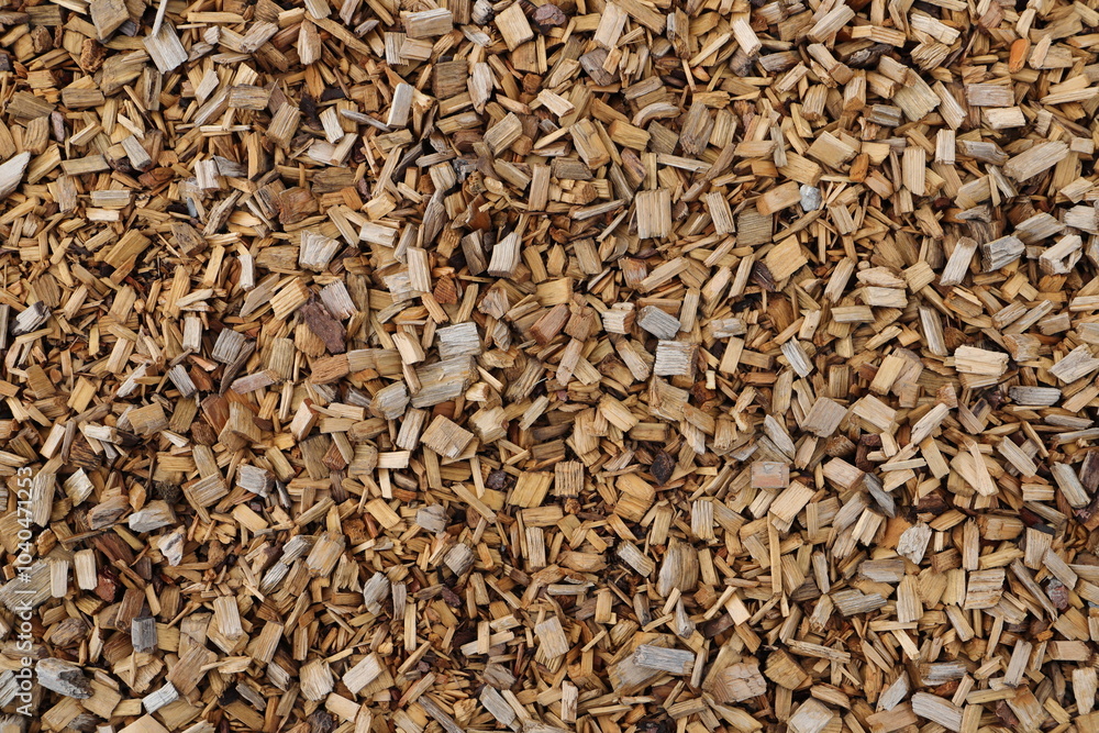 Wood chips as a background Wood chips as a background