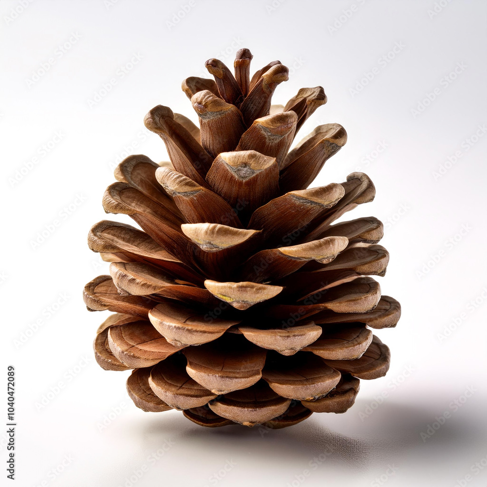 Pinecone Isolated on White Background Pinecone Isolated on White Background