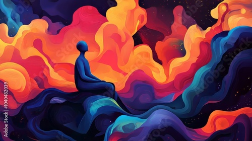 Create art around finding purpose again Adobe Illustrator