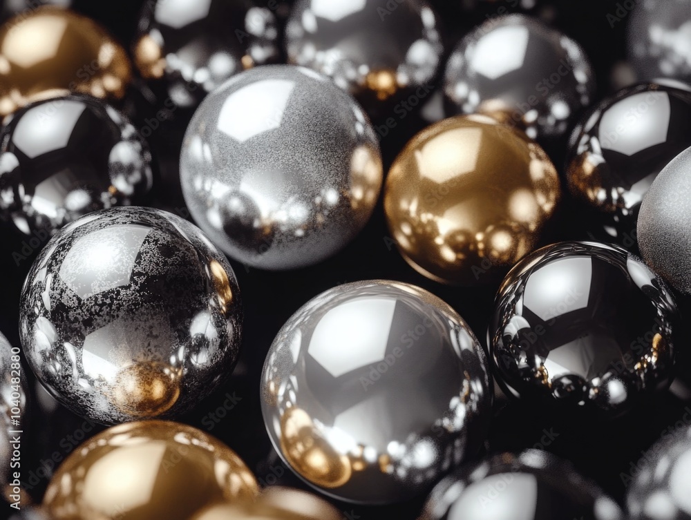 Shiny Metallic Balls Shiny Metallic Balls
