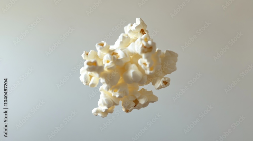 A Close-Up View of a Cluster of Popcorn Kernels A Close-Up View of a Cluster of Popcorn Kernels