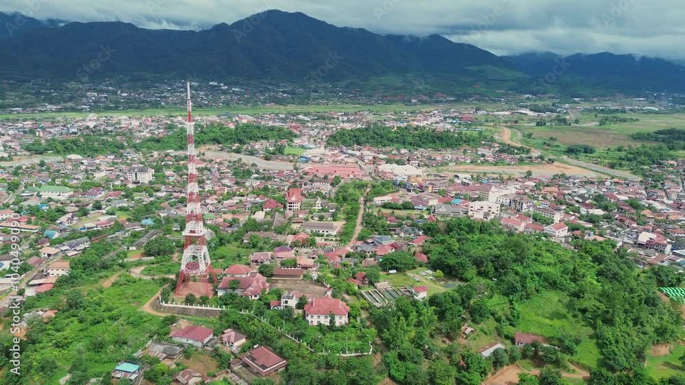 aerial view of the city aerial view of the city
