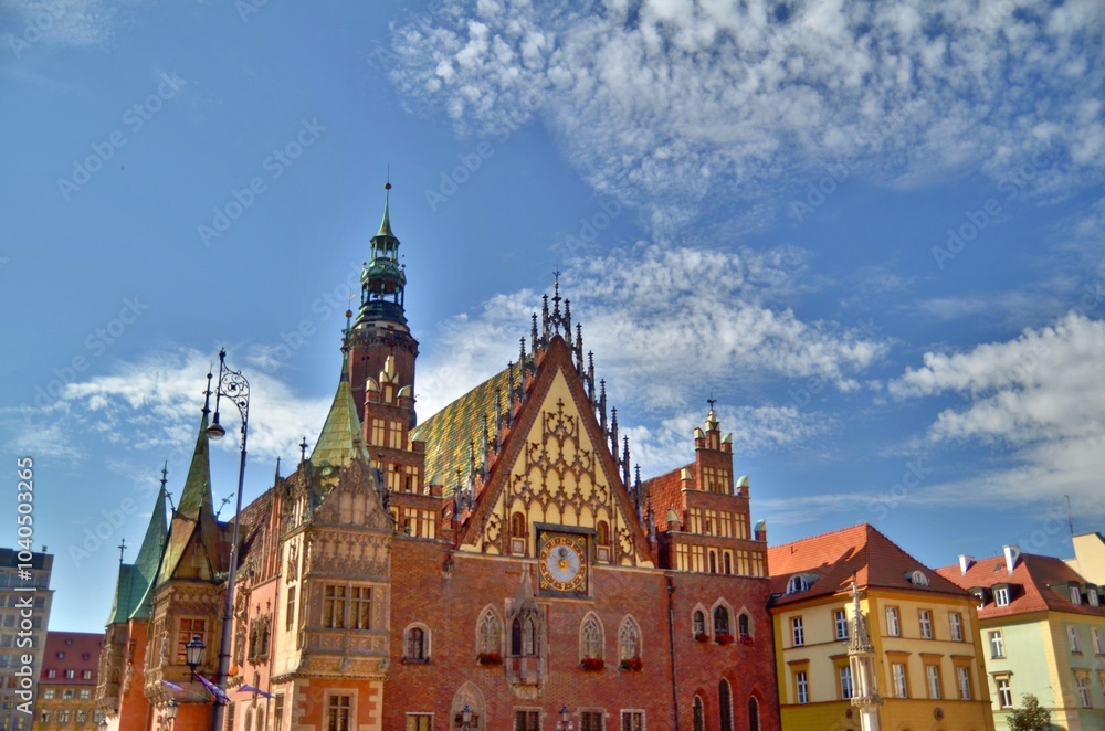 Obraz premium wroclaw old town