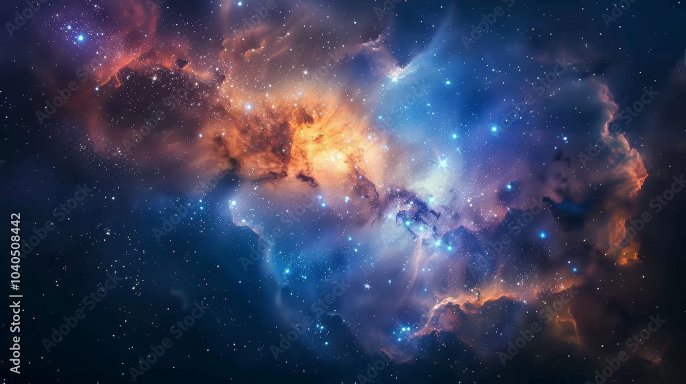 Fototapeta premium Diverse global workforce using technology for data analysis, customer service, and outsourcing solutions. Emphasis on teamwork and social networks