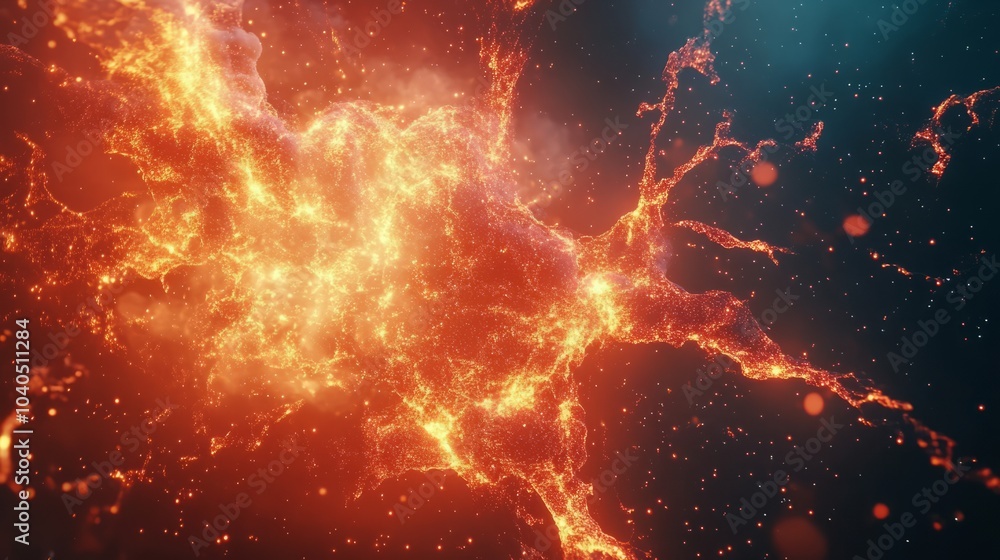 A bold visualization of hyper-speed data movement, with luminous rays and explosive effects, against a rich dark background
A bold visualization of hyper-speed data movement, with luminous rays and explosive effects, against a rich dark background