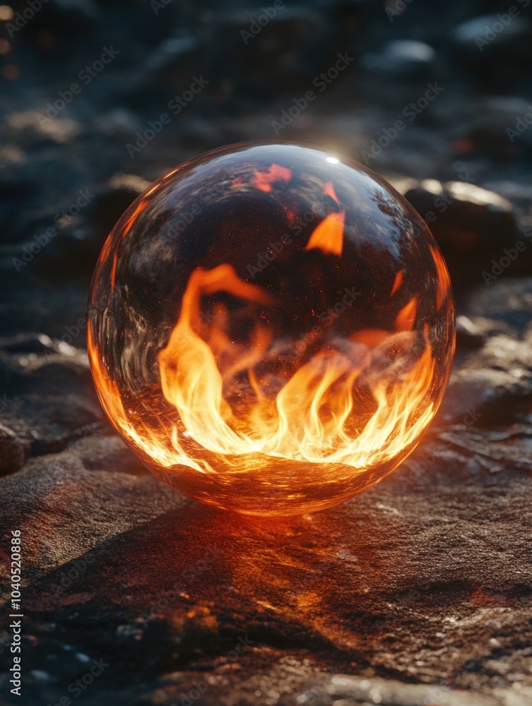 Fireball on Rock Fireball on Rock