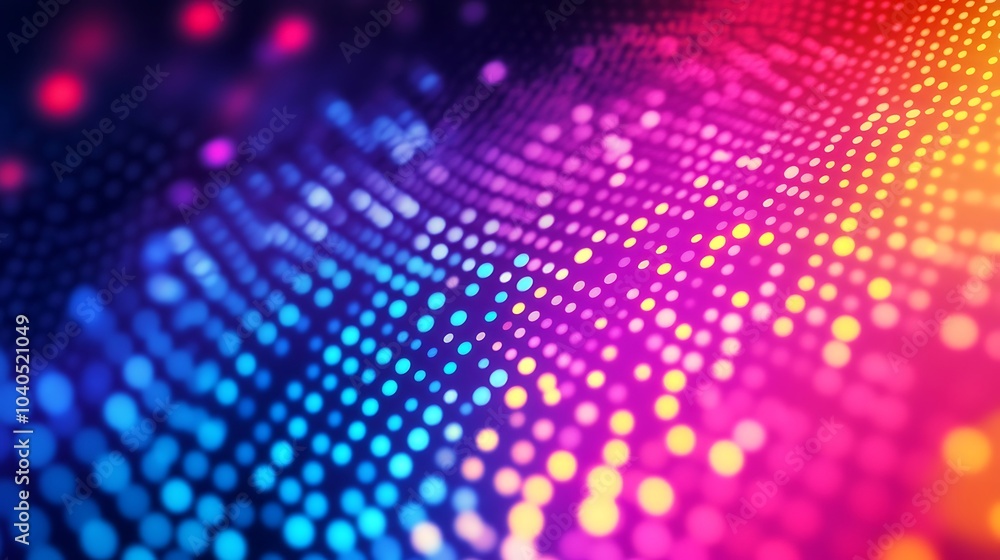 Bright colorful background with vibrant dots in an abstract design Bright colorful background with vibrant dots in an abstract design