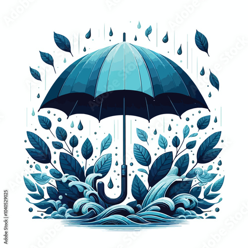 umbrella vector