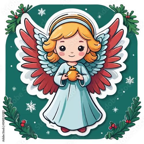 christmas angel ornament