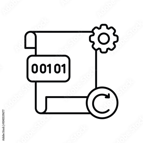 Data Recovery vector icon