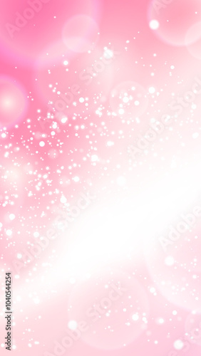 Subtle pink template with a soft sparkles. A stock vector illustration in a realistic cartoon style, perfect for creative designs. inspired by anime and Y2K aesthetics.