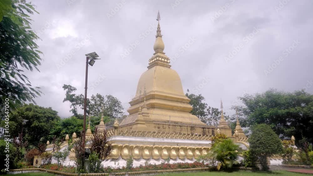 temple, buddha statue Meuang Xai Oudomxay Province temple, buddha statue Meuang Xai Oudomxay Province