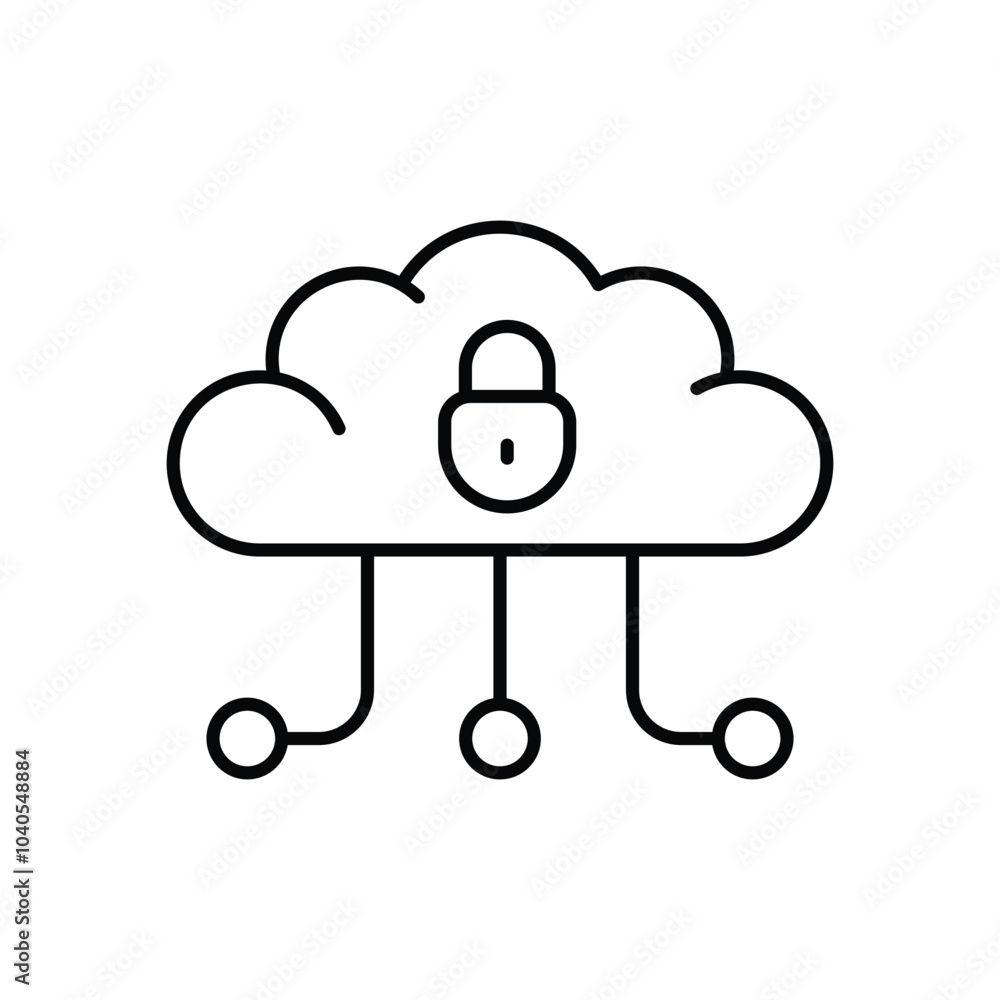 Private Network vector icon Private Network vector icon