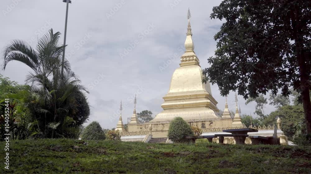 temple, buddha statue Meuang Xai Oudomxay Province temple, buddha statue Meuang Xai Oudomxay Province