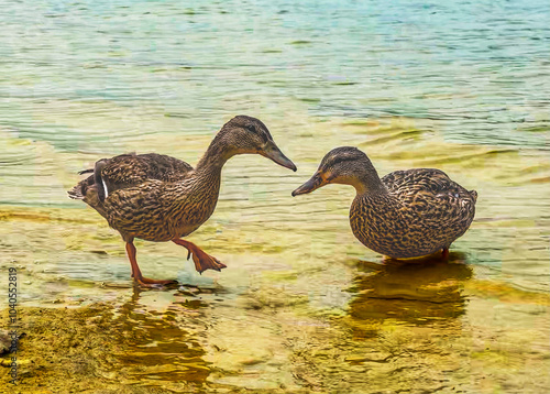 Pair of ducks