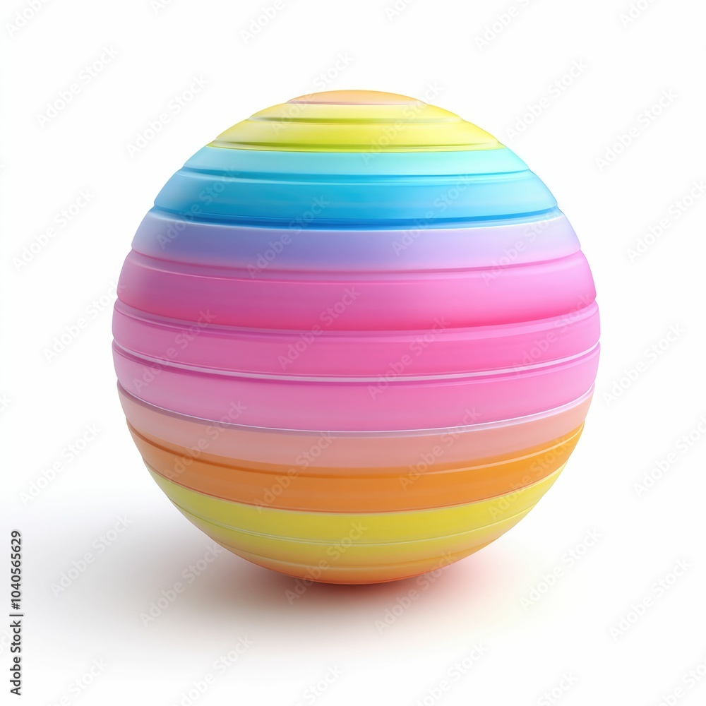 colorful plastic ball