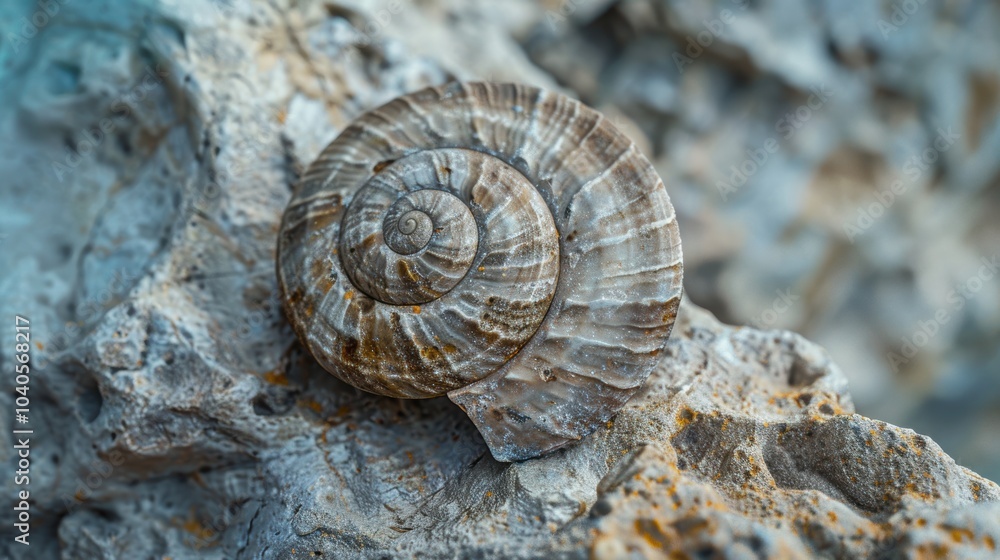 Nautilus shell in closeup, with an emphasis on its detailed spiral design. The shell's patterns are a natural masterpiece. Nautilus shell in closeup, with an emphasis on its detailed spiral design. The shell's patterns are a natural masterpiece.
