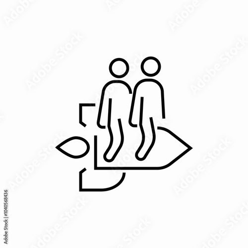 on rocket icon sign vector