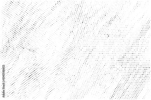 Black and white grunge halftone pattern texture background 