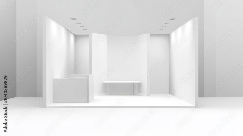 Minimalist Exhibition Booth Minimalist Exhibition Booth