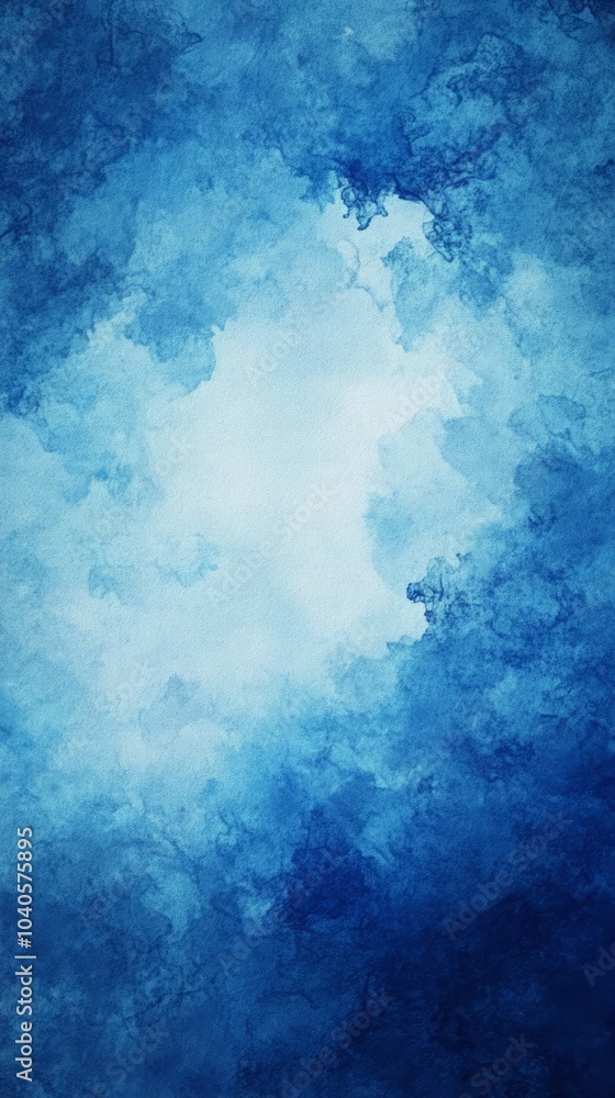 Serene Blue Abstract Serene Blue Abstract