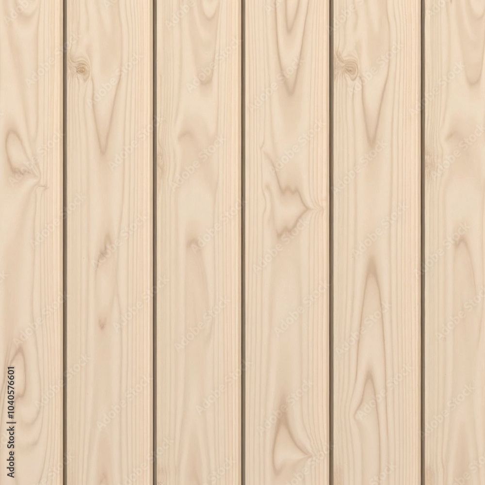 Fototapeta premium Wooden panel background with light natural wood texture