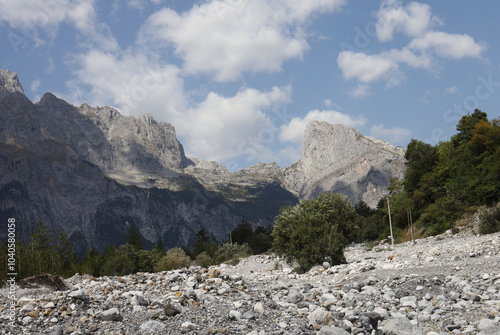 landscape in the mountains