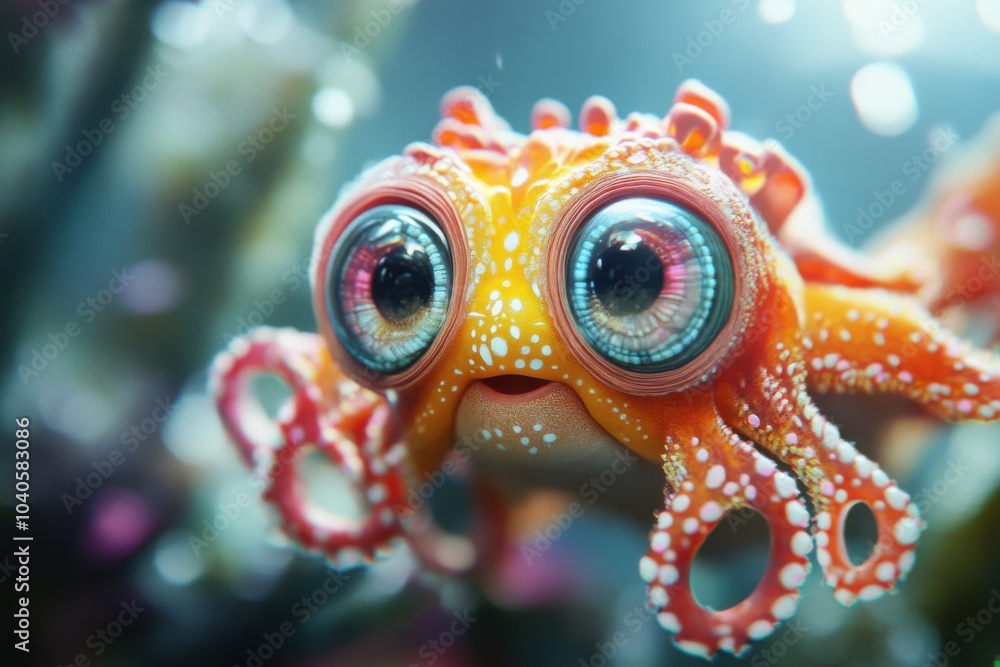 Explore the Vibrant World of a Playful Octopus: A Journey Through Marine Biodiversity Explore the Vibrant World of a Playful Octopus: A Journey Through Marine Biodiversity