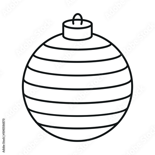 christmas balls vector