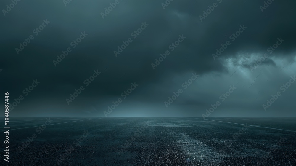 Thunderstorm creates an abstract scene of power. Lightning strikes, illuminating the dark clouds. Thunderstorm creates an abstract scene of power. Lightning strikes, illuminating the dark clouds.