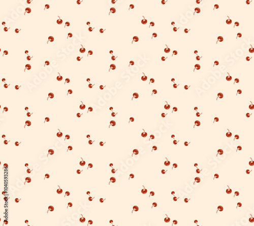 thin fruit pattern design. cherry pattern design. t shirt sweatshirt allover repeat fruit pattern design