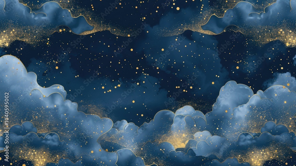 Obraz premium a background with a dark blue sky