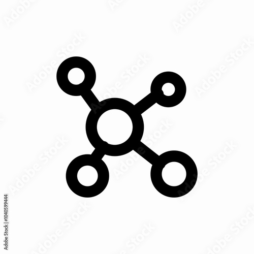 mind map icon sign vector