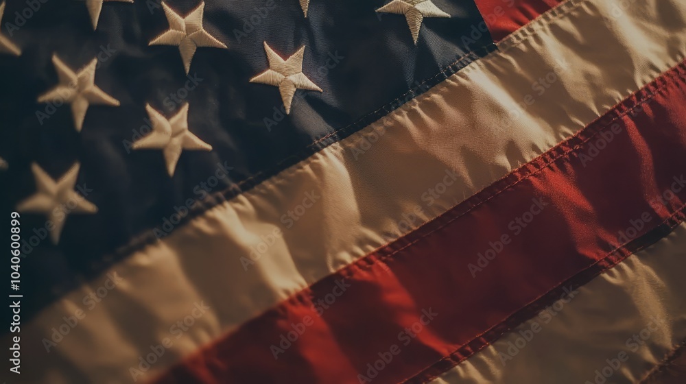 Close-up of American Flag Close-up of American Flag