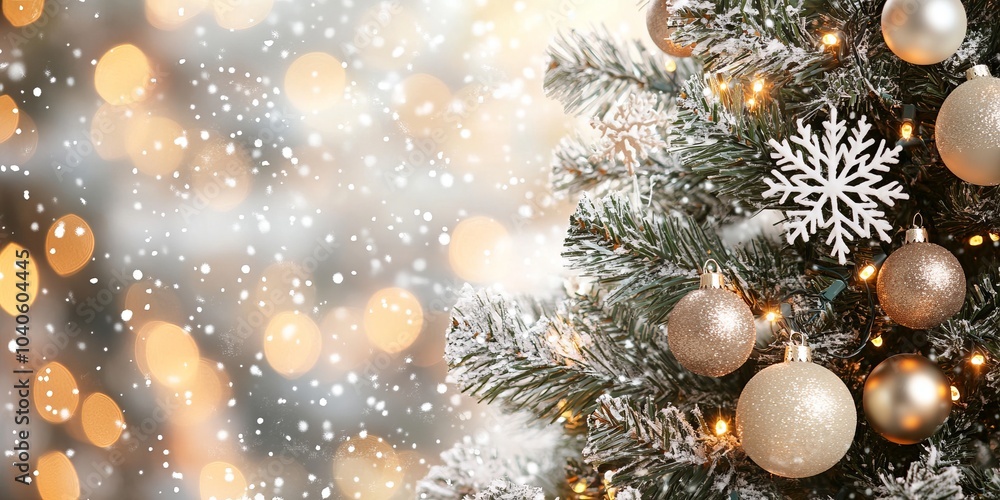 Christmas holiday background. Christmas decorated tree Christmas holiday background. Christmas decorated tree