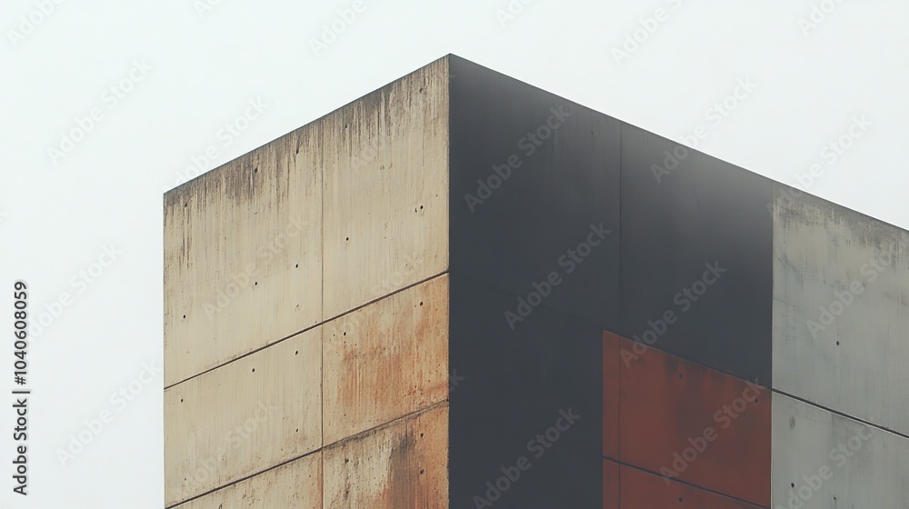 Aerial View of Abstract Architectural Detail Showcasing a Unique Concrete Structure Aerial View of Abstract Architectural Detail Showcasing a Unique Concrete Structure