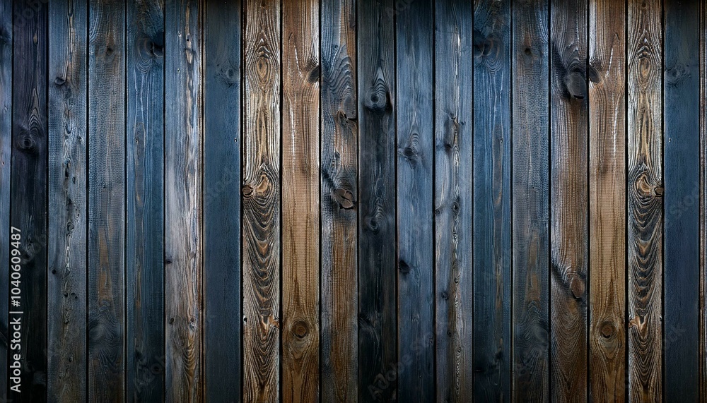 Naklejka premium old wooden door