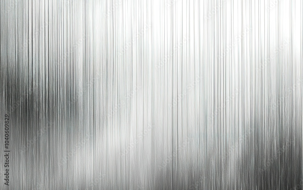 Metallic texture with vertical lines reflecting light in a modern setting during the daytime Metallic texture with vertical lines reflecting light in a modern setting during the daytime