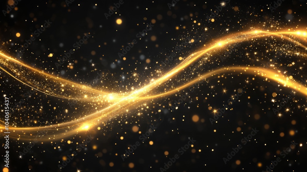 Golden Sparkle Background Golden Sparkle Background