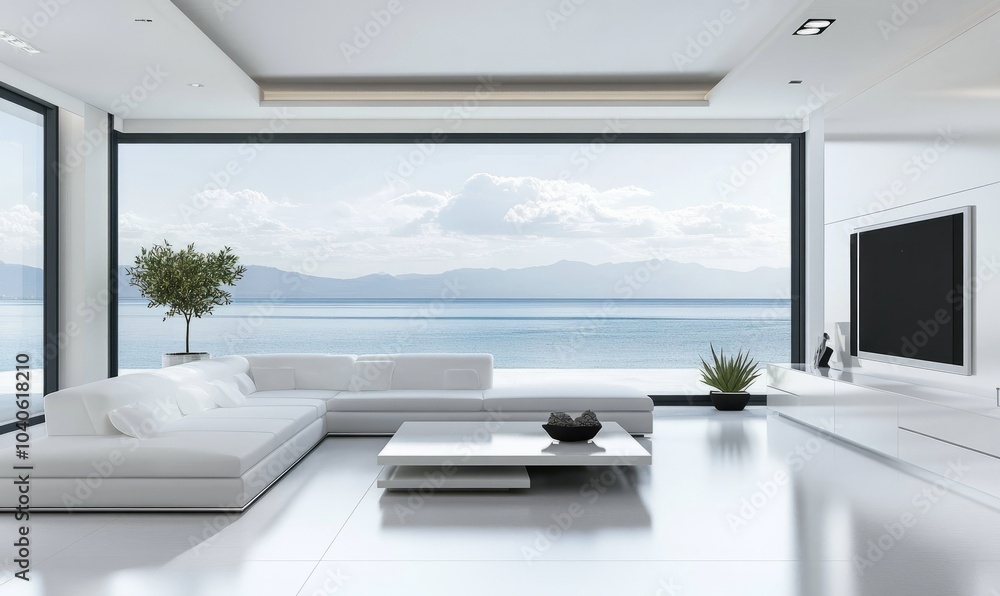 modern living interior