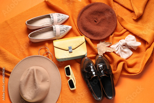Stylish bag and different a...