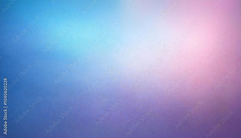 Obraz premium 青と紫のグラデーション背景素材。青色と紫色が混ざったパステルカラー背景。Blue and purple gradient background material. A pastel color background that mixes blue and purple.