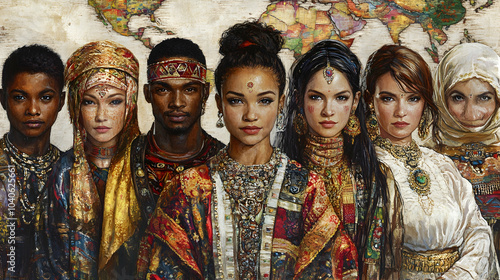 A Tapestry of Cultures: Individuals Uniting in Diversity 