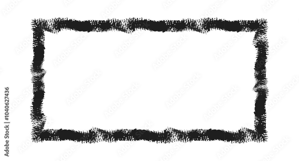 Hand drawn Grunge square rectangle frames. Ink empty black box. Rectangle border drawn by dry brush. Textured Rubber square stamp imprint. Dirt distress border isolated on background. Hand drawn Grunge square rectangle frames. Ink empty black box. Rectangle border drawn by dry brush. Textured Rubber square stamp imprint. Dirt distress border isolated on background.
