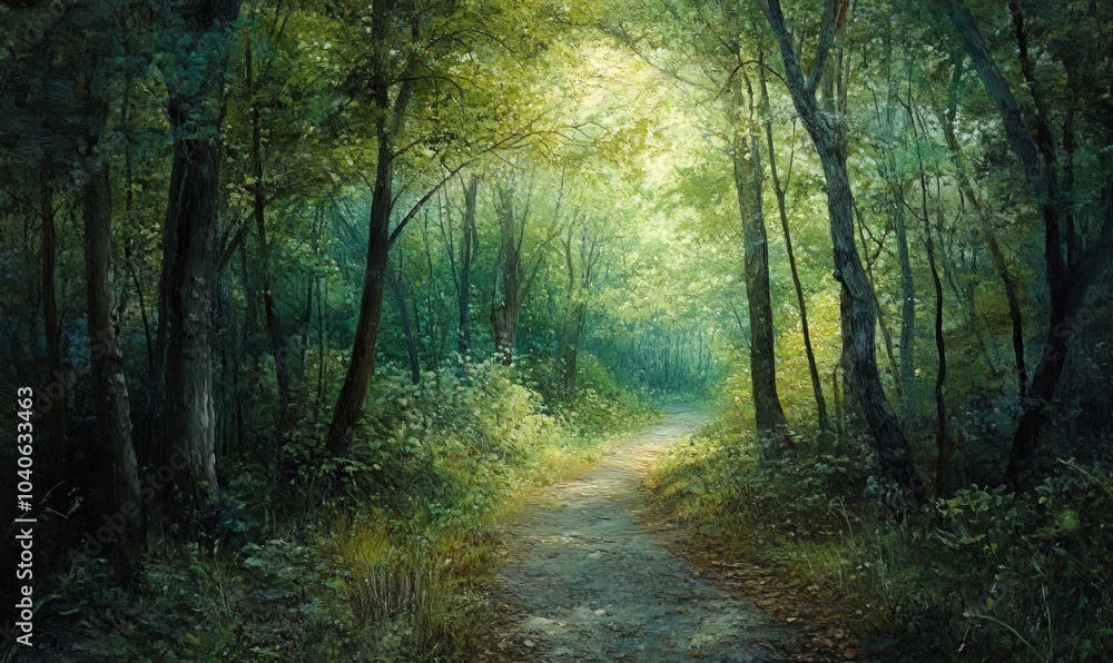 Obraz premium Enchanted wood