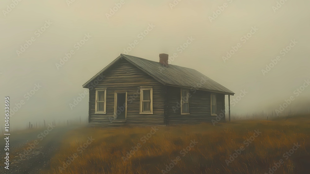 Misty autumn morning in a rural village, with vibrant fall trees and fog covering the houses, ideal for tranquil countryside visuals. Misty autumn morning in a rural village, with vibrant fall trees and fog covering the houses, ideal for tranquil countryside visuals.